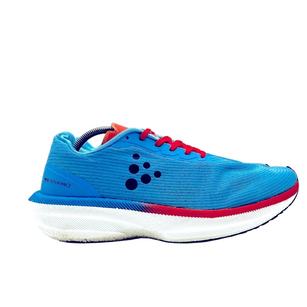 Craft Pro Endurance Mens Running Shoes Blue‎ Red White Sneakers 1912183 US 12.5